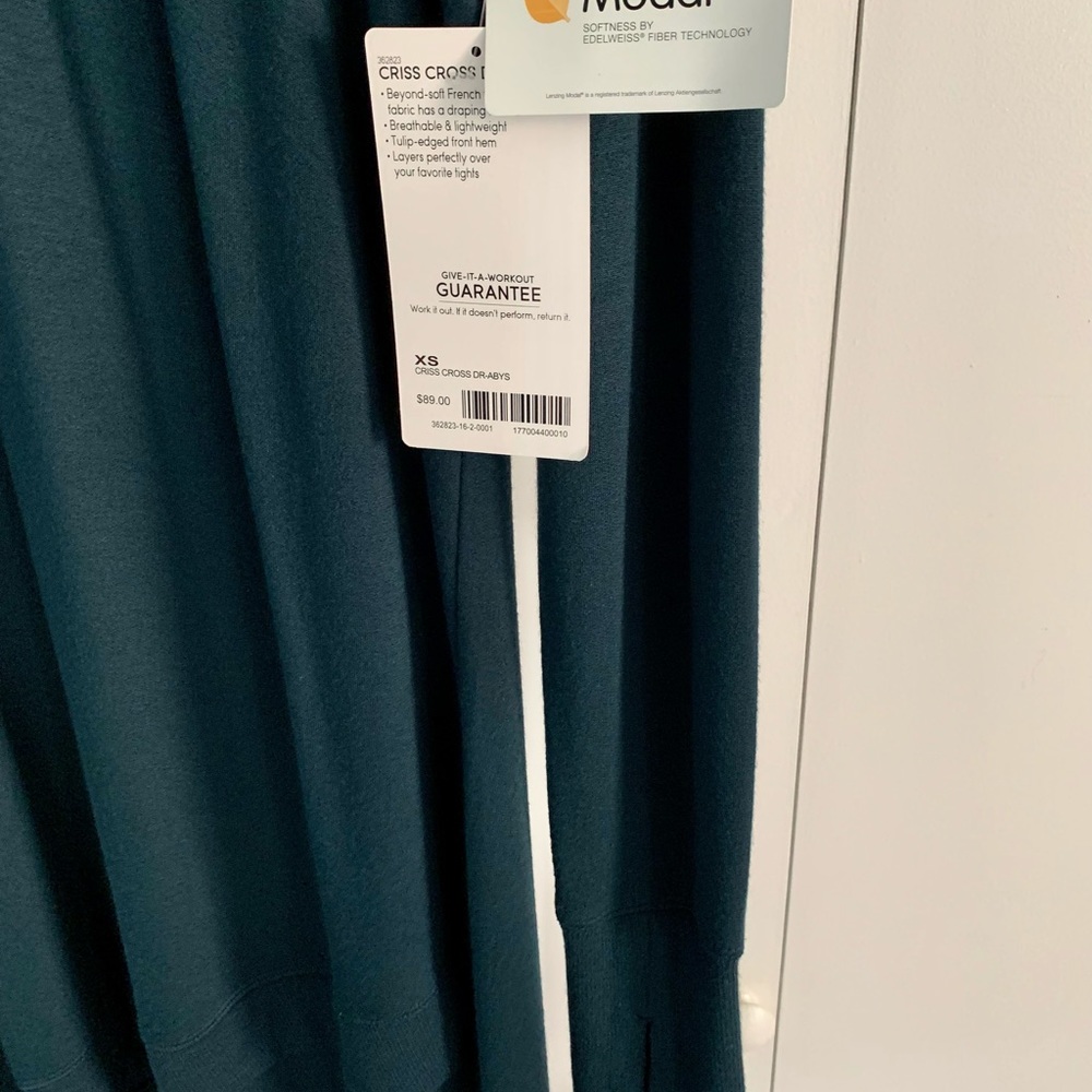 SOLD - Athleta Criss Cross Sweater Dress Size XS (NWT) - Picture 6 of 7